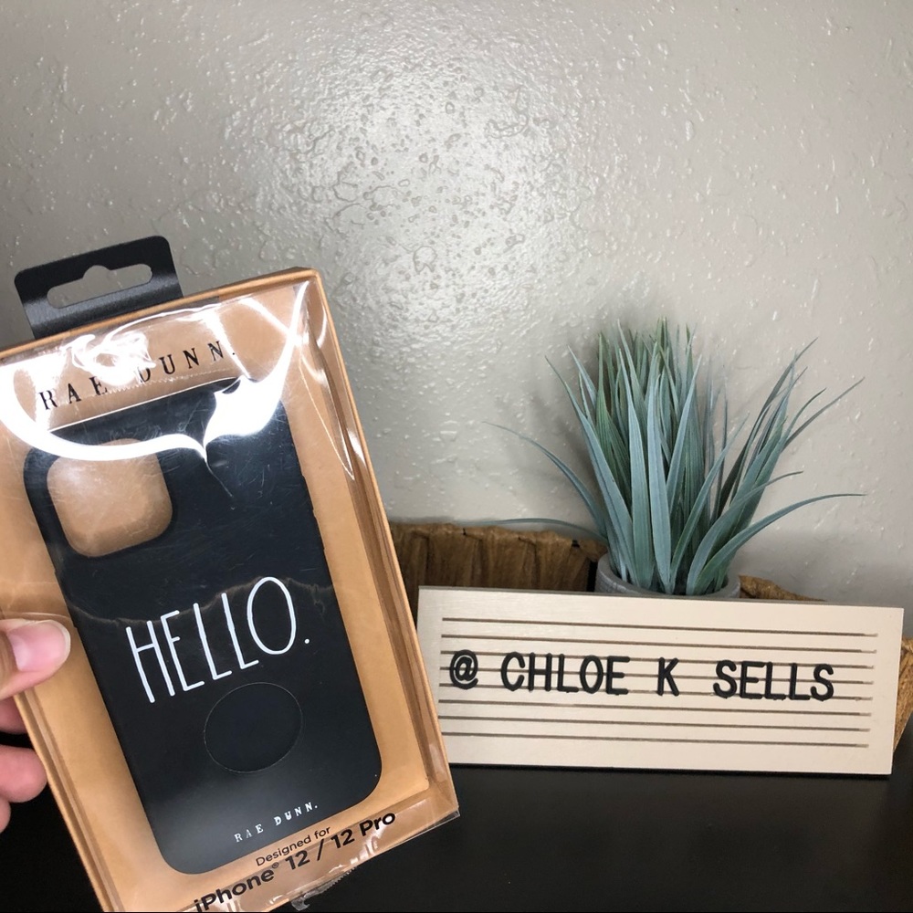 Rae Dunn HELLO IPhone 12 Phone Case